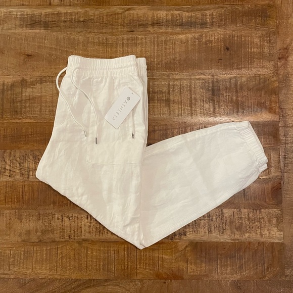 Athleta Pants - NWT Athleta Retreat Linen Joggers